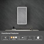 Hanging LED Bathroom Mirror