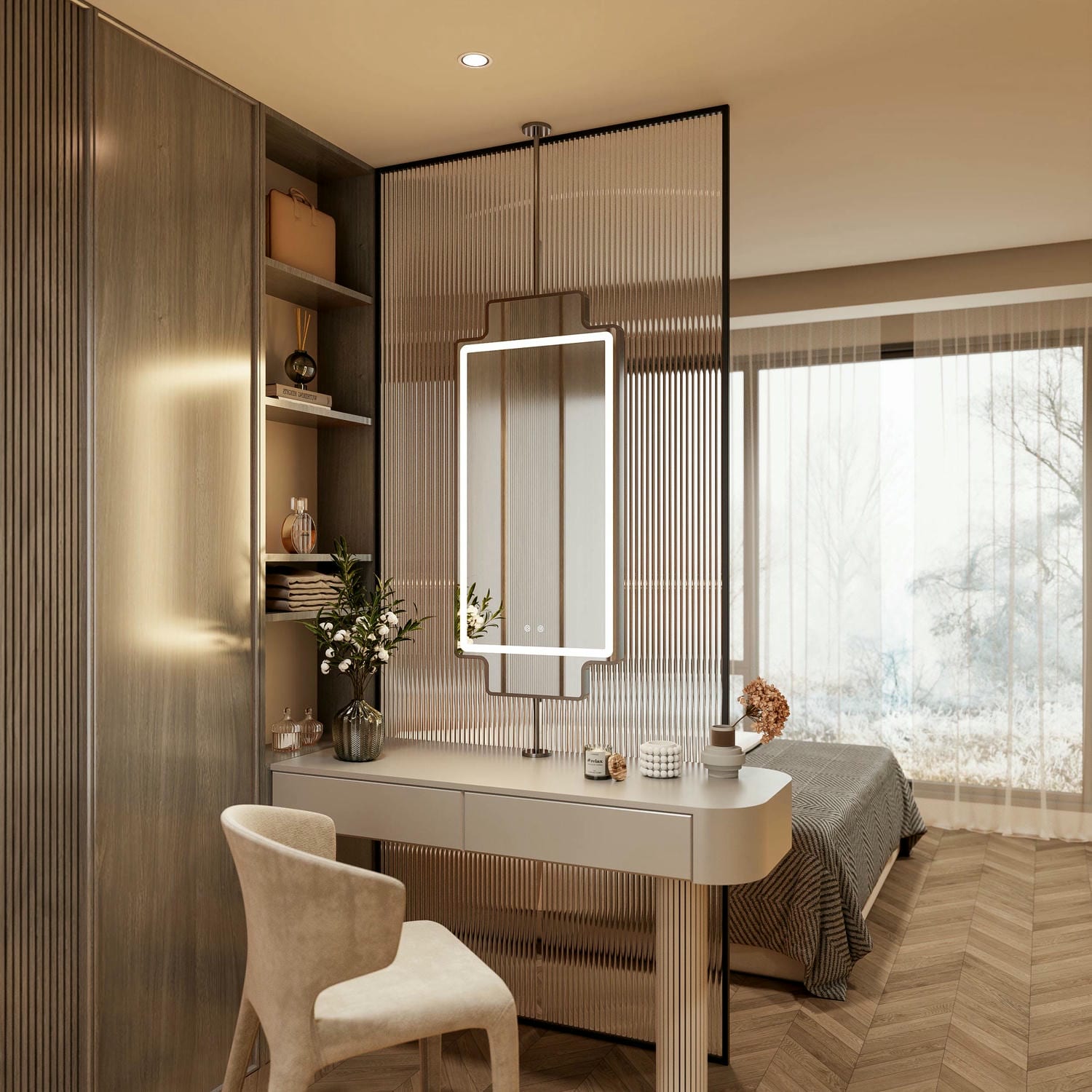 Hanging Bathroom Mirror