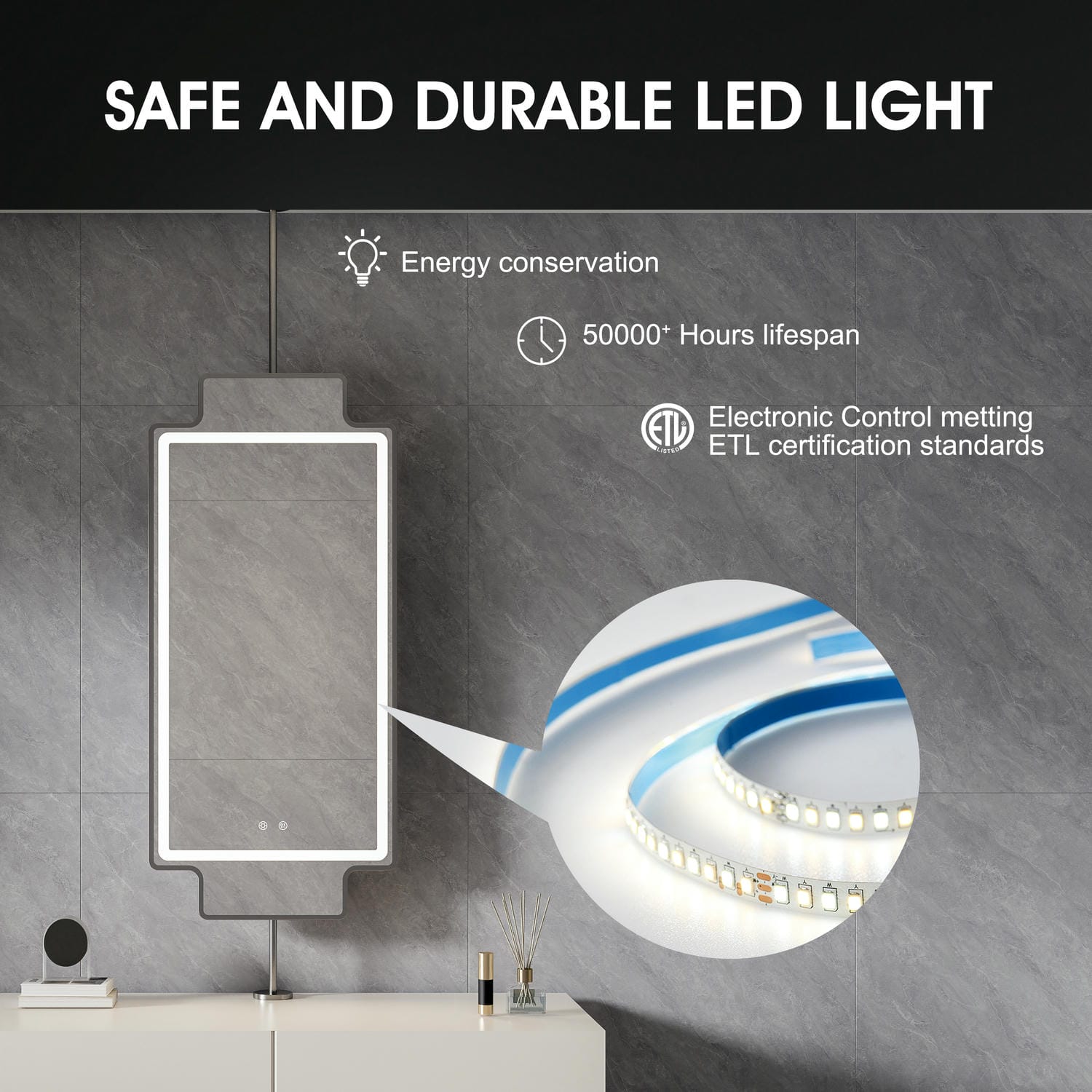 Hanging Bathroom Mirror