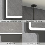 Hanging LED Bathroom Mirror