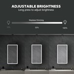 Hanging LED Bathroom Mirror