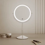 Miroir de courtoisie en métal avec LED