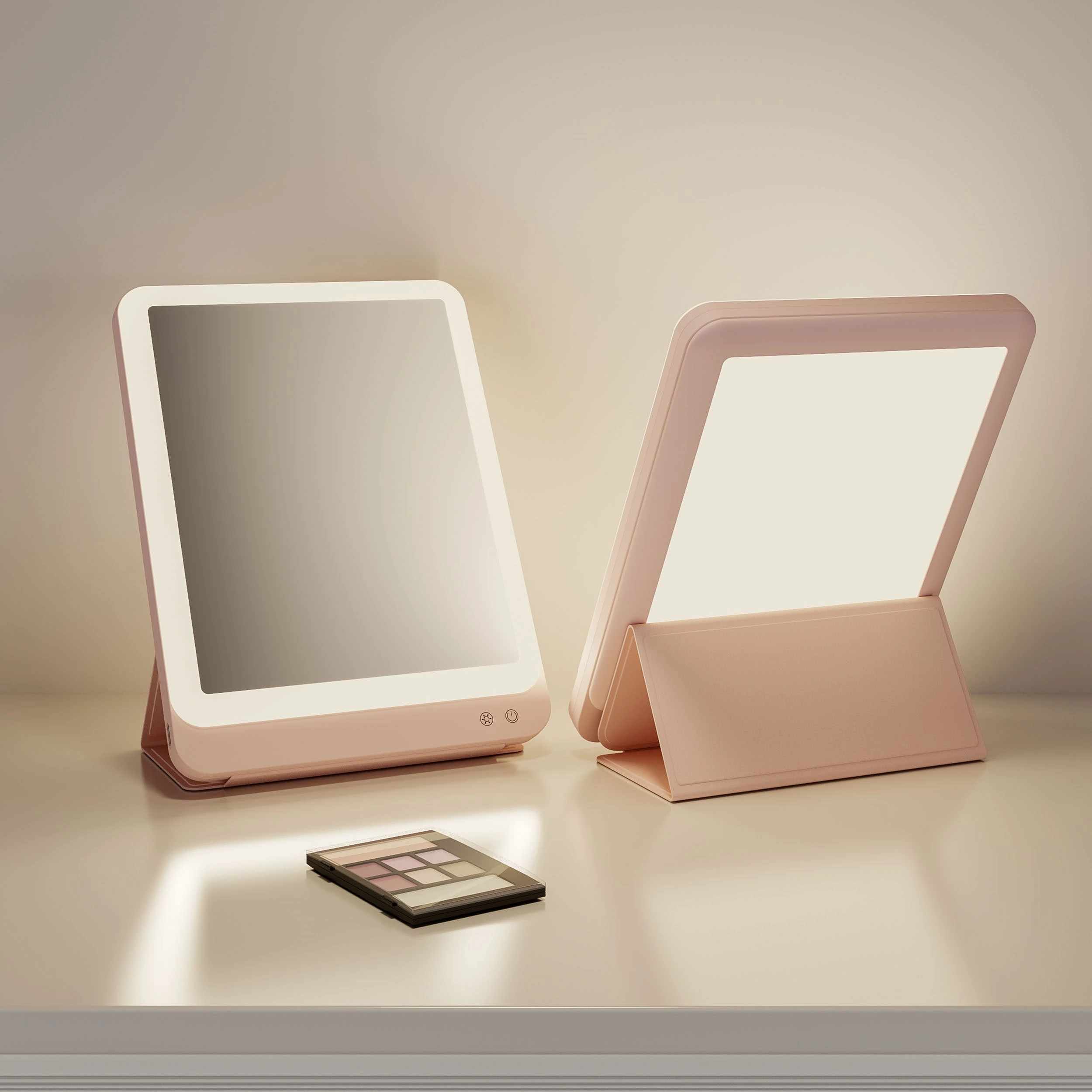 Miroir de courtoisie à LED