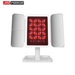 LED Phototherapy Trifold Mirror