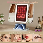 LED-fototherapie drievoudige spiegel