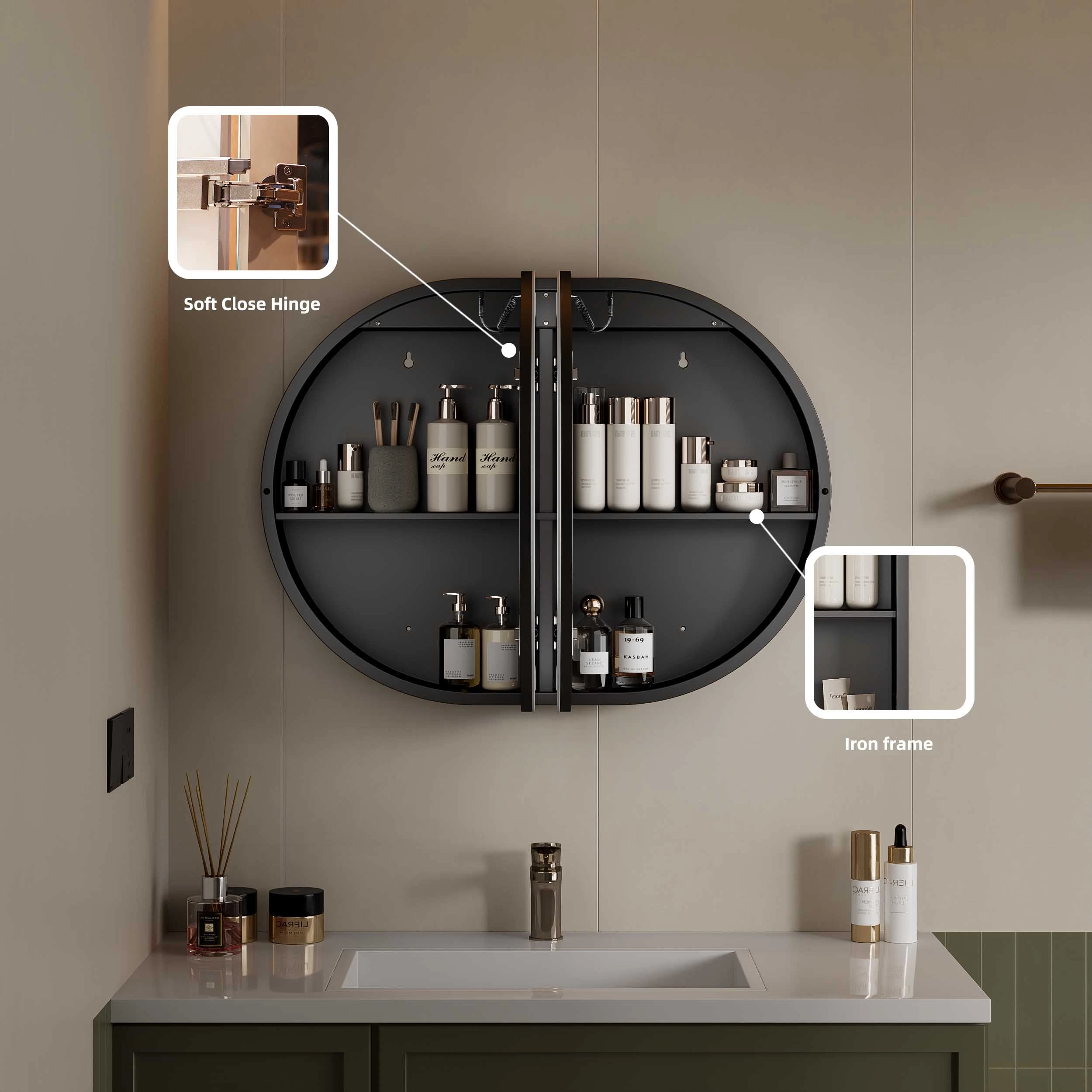 LED Bathroom Mirror Cabinet