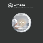 Round LED Bathroom Mirror