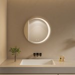 Round LED Bathroom Mirror