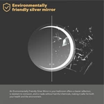 Round LED Bathroom Mirror