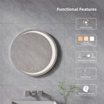 Round LED Bathroom Mirror