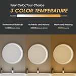 Round LED Bathroom Mirror