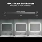 Frameless Led Bathroom Mirror