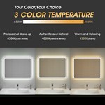 Frameless Led Bathroom Mirror