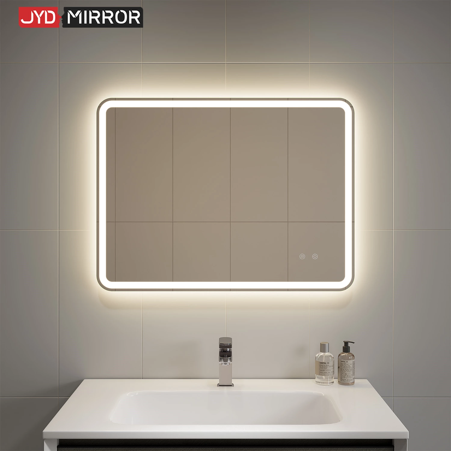 Frameless Led Bathroom Mirror