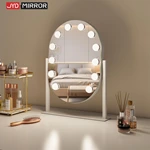 Miroir de coiffeuse ovale Hollywood