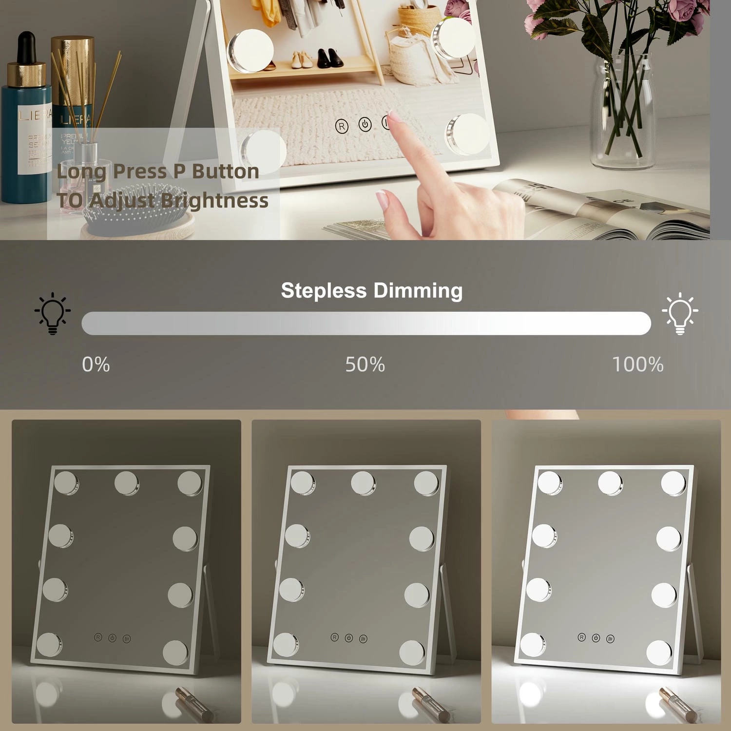 Hollywood Vanity Mirror