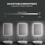Frameless Led Bathroom Mirror