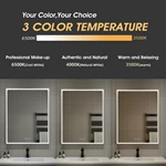 Framed Led Bathroom Mirror