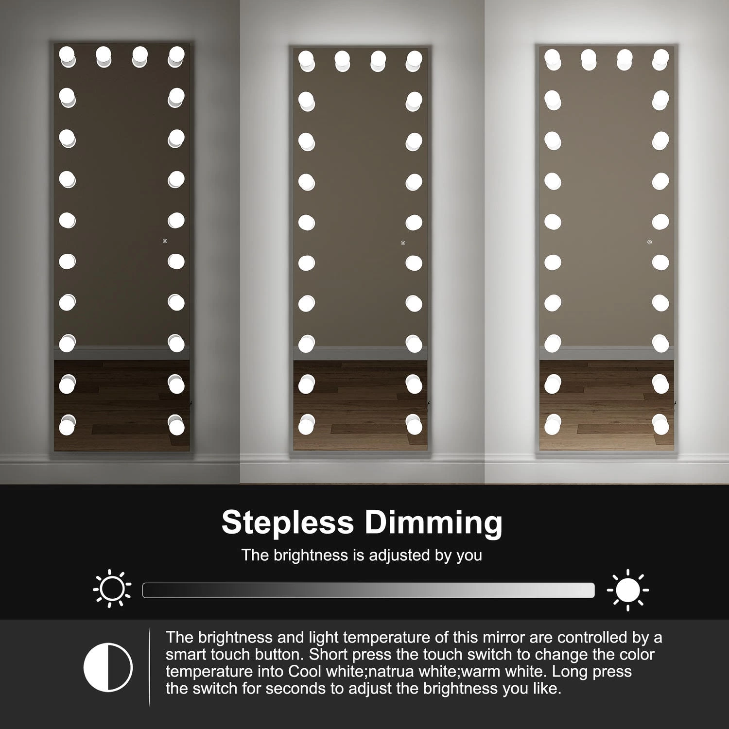 Hollywood Led Full Length Mirror