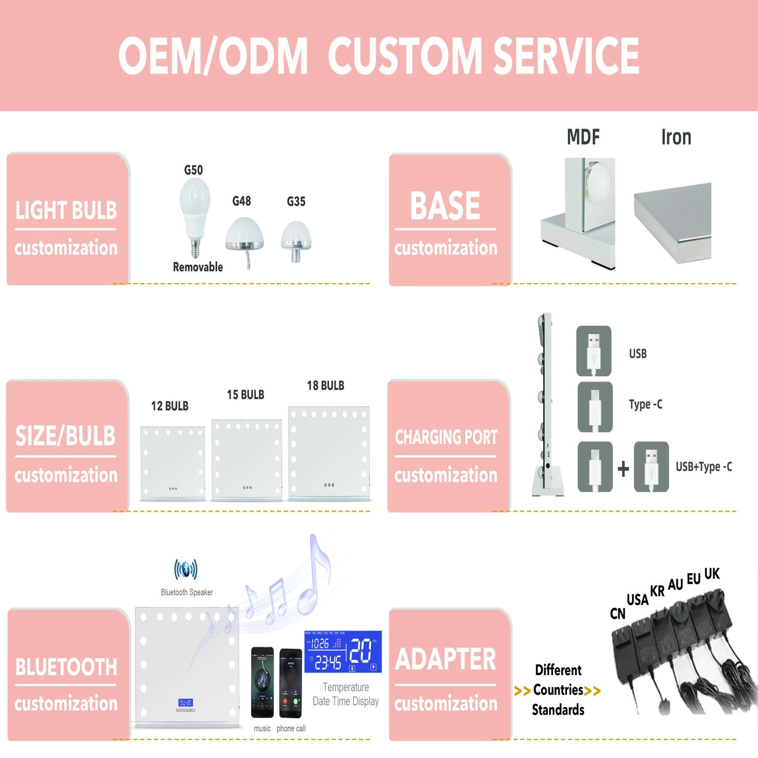 Hollywood Vanity Mirror