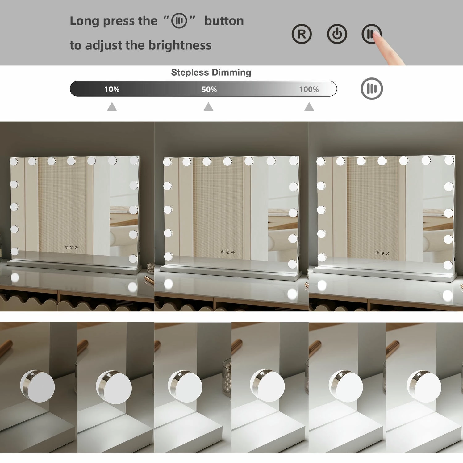Hollywood Vanity Mirror