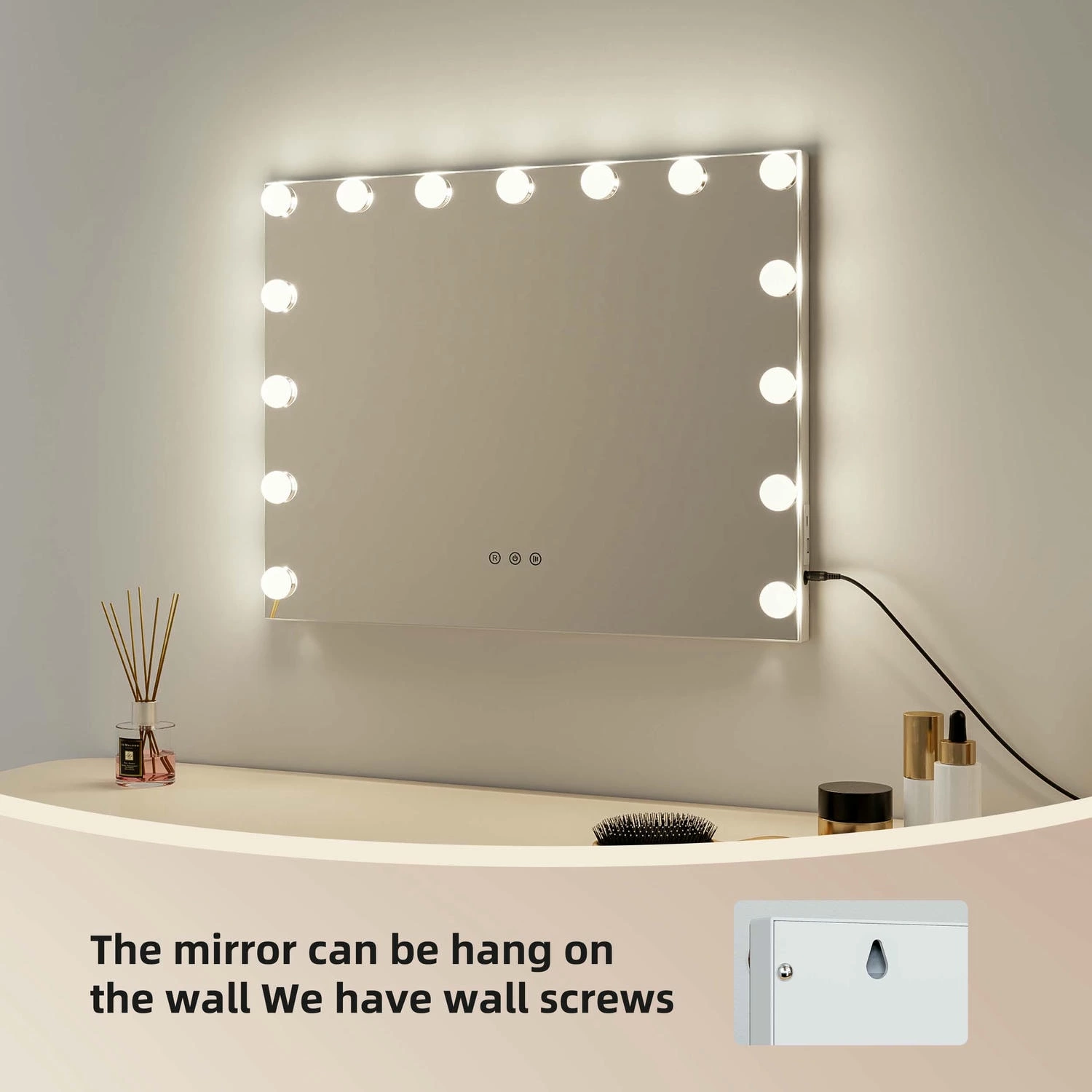 Miroir de courtoisie hollywoodien