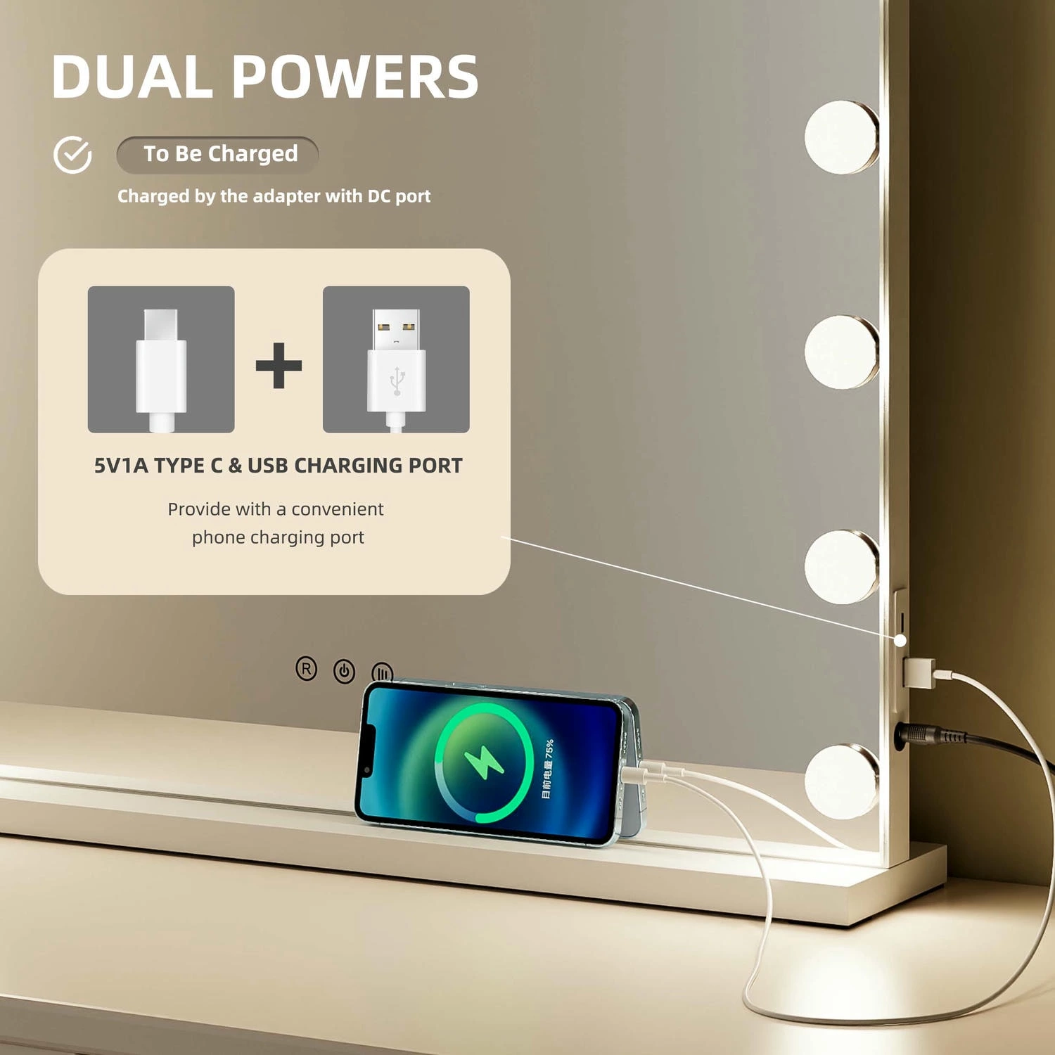 Hollywood Vanity Mirror