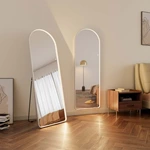 Miroir pleine longueur arqué à LED