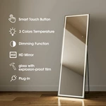 Miroir pleine longueur à LED
