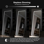 Framed Led Full Length Mirror