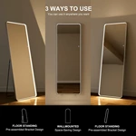 Framed Led Full Length Mirror