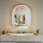 Miroir de coiffeuse en cristal