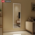 Miroir pleine longueur en cristal LED