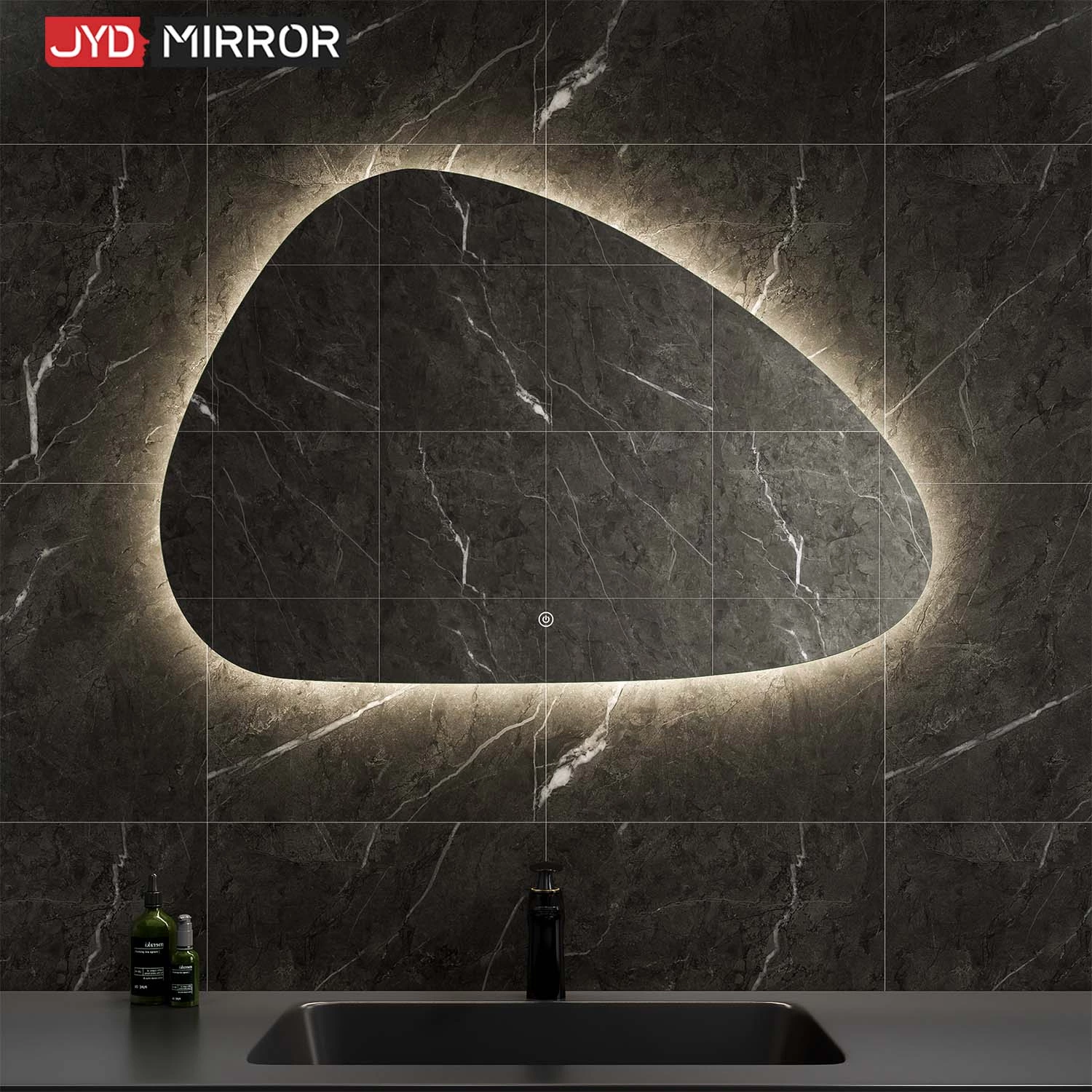 Irregular LED Bathroom Mirror