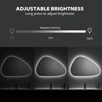Irregular LED Bathroom Mirror