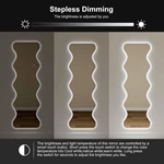 Irregular Led Full Length Mirror