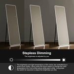 Miroir pleine longueur à LED