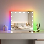Miroir de coiffeuse Hollywood à LED RGB