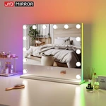 Miroir de coiffeuse Hollywood à LED RGB