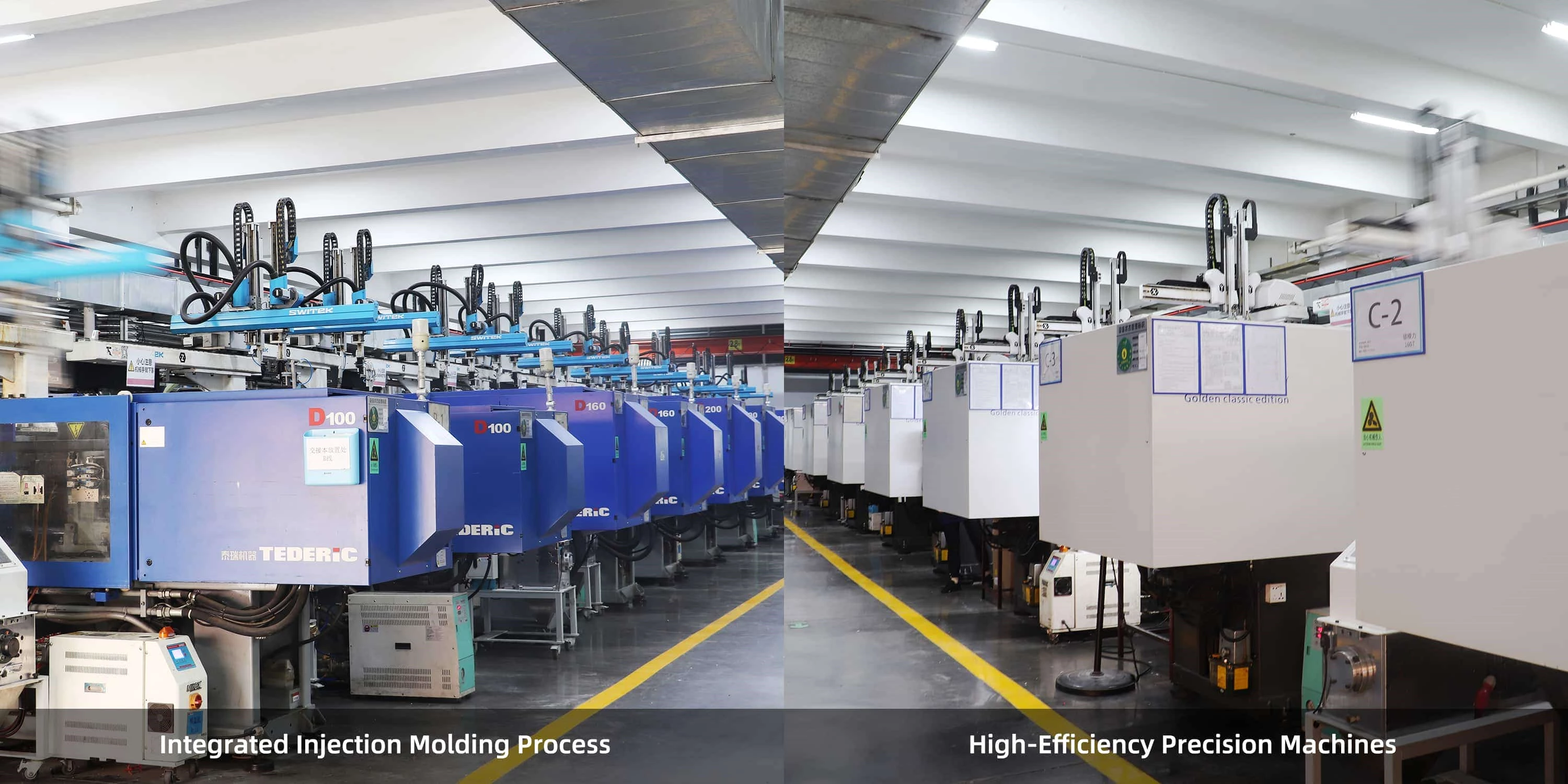 Machines de moulage par injection automatiques