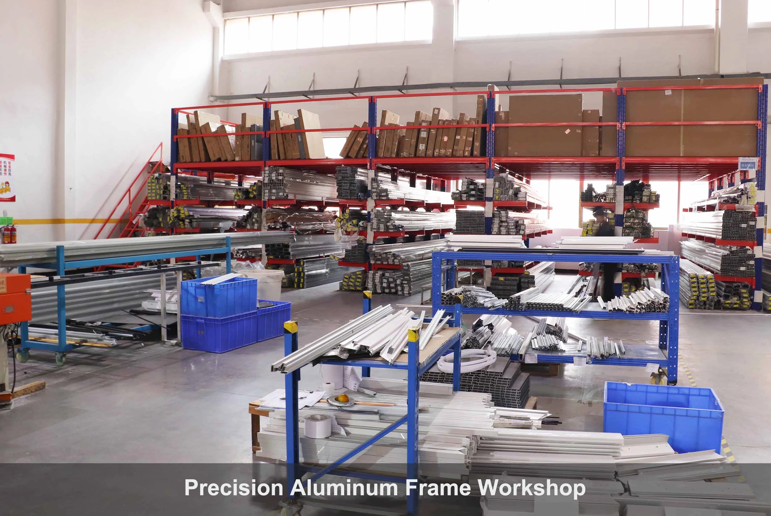 Machine de découpe de profilés en aluminium