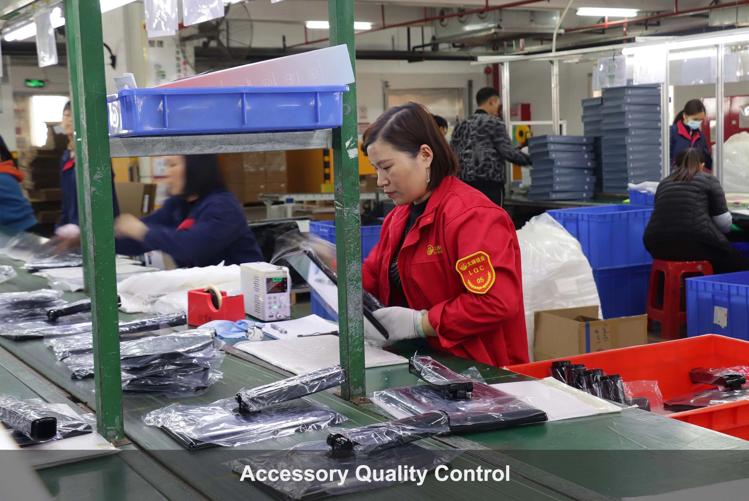 Contrôle de la qualité des accessoires