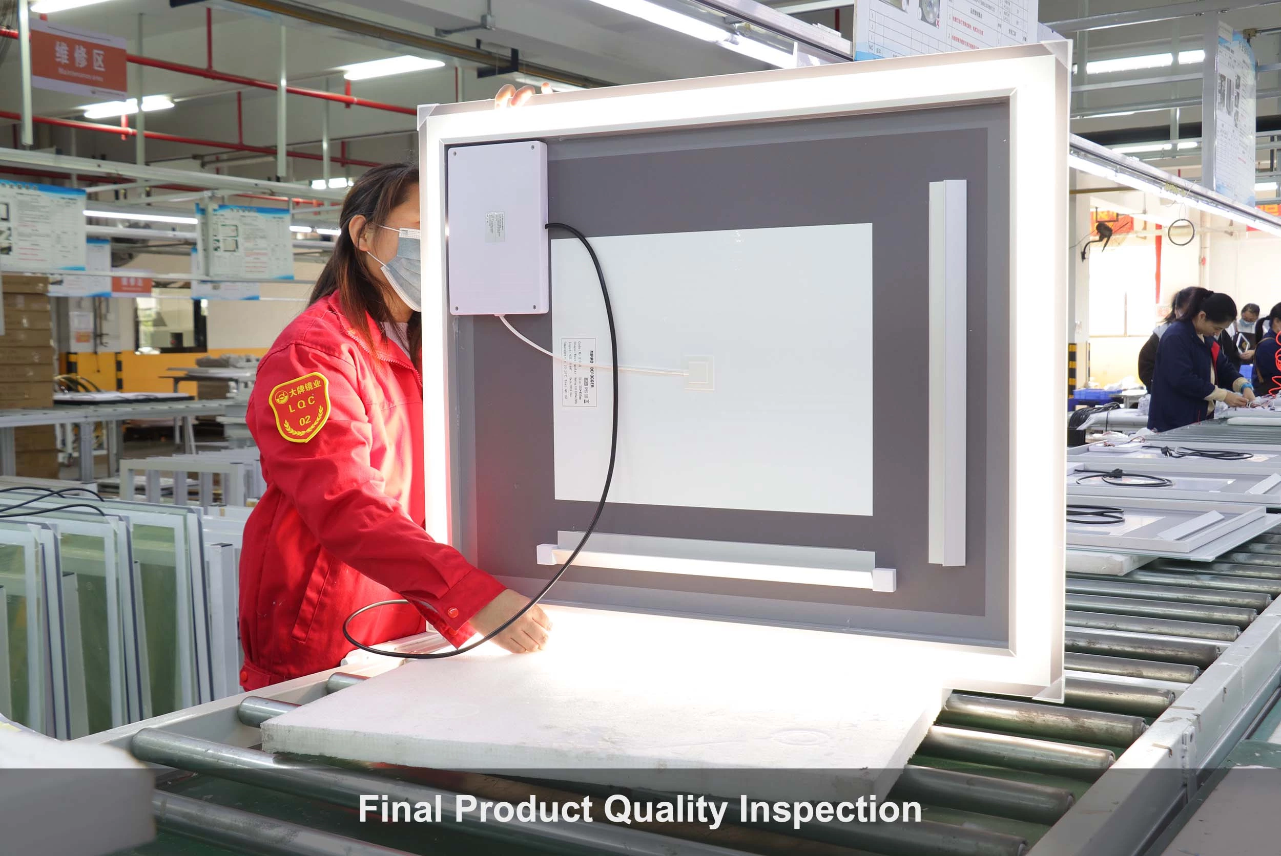 Inspection de la qualité du produit final
