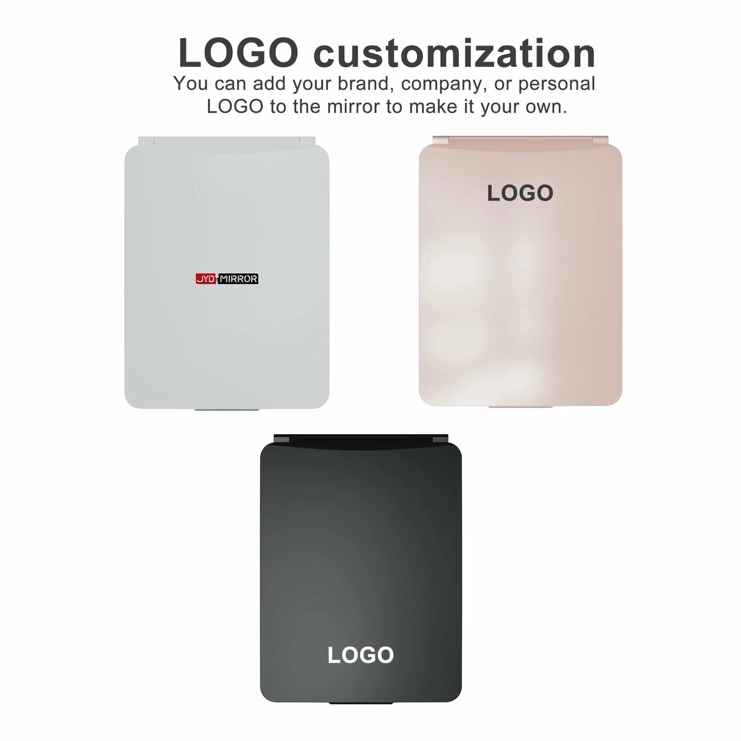 Portable LED Travel Makeup Mirror