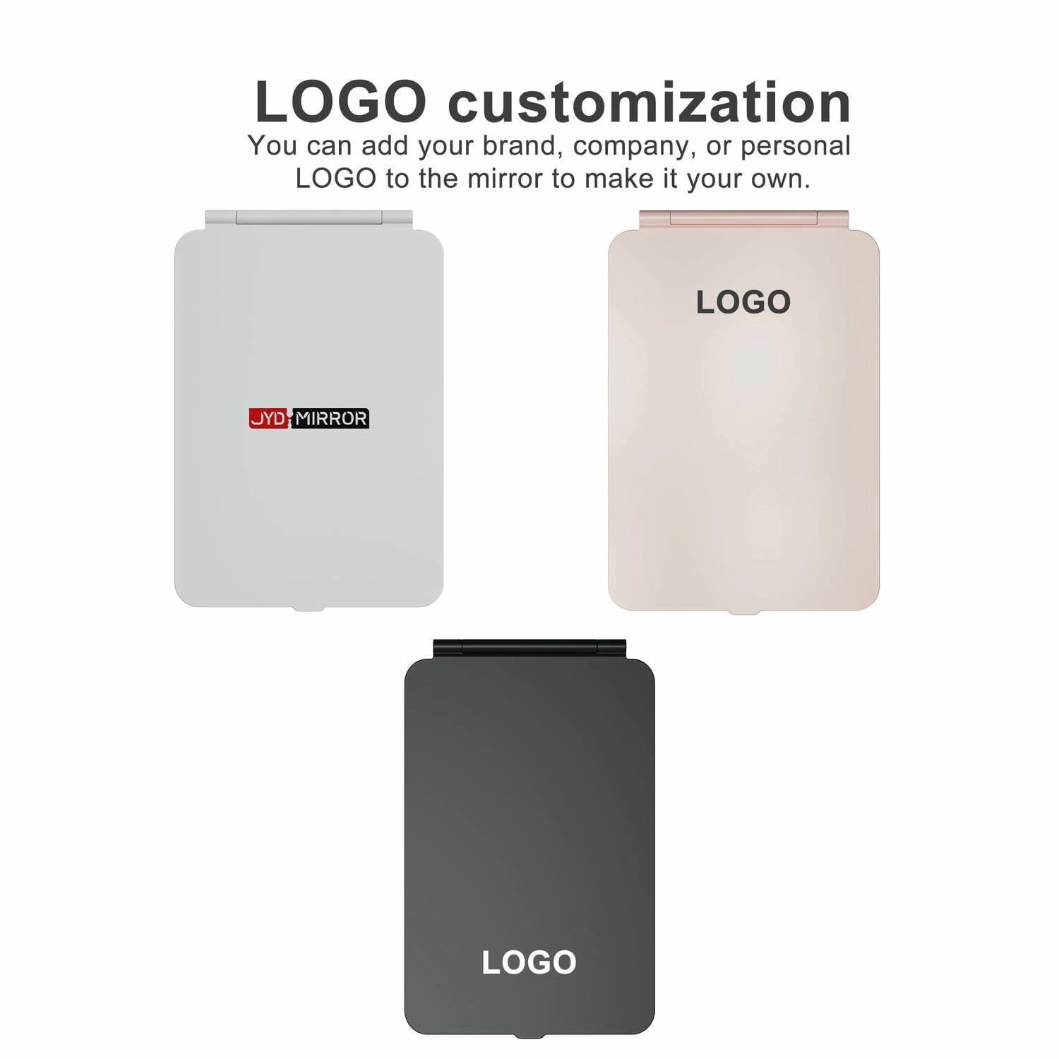 Portable LED Travel Makeup Mirror