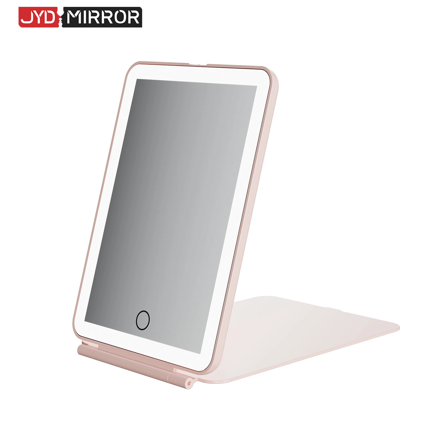 Miroir de maquillage de voyage portable à LED