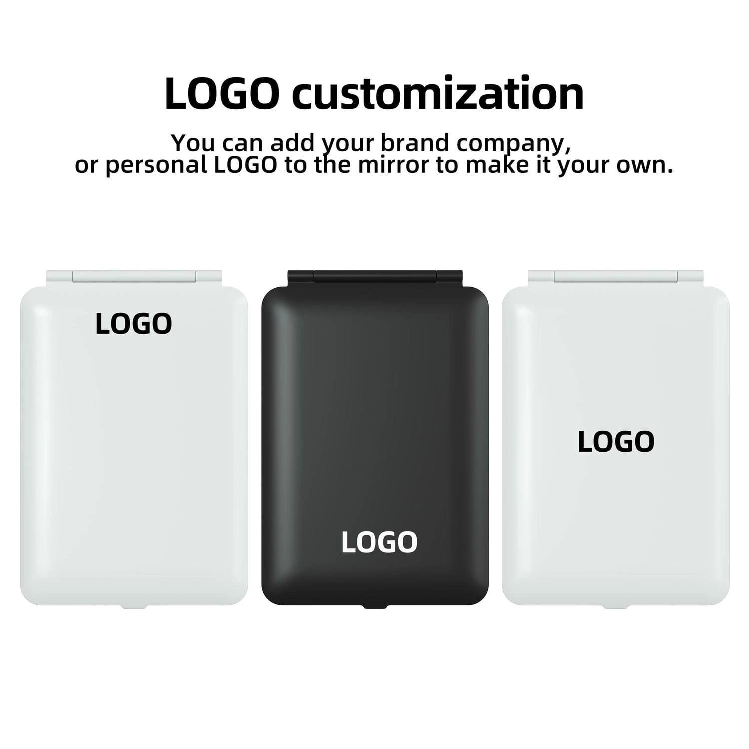 Portable LED Travel Makeup Mirror