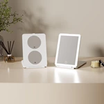 Miroir de maquillage de voyage portable à LED