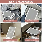 Miroir de courtoisie à LED