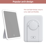Miroir de courtoisie à LED